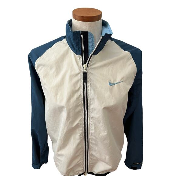 Vintage Ladies Nike Zippered Windbreaker jacket - Picture 2 of 8